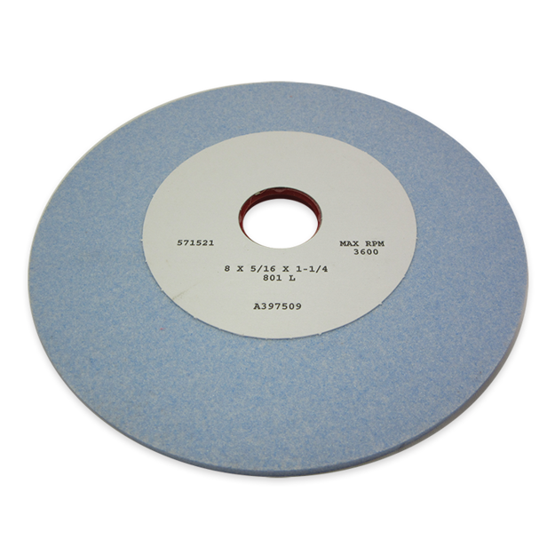 Picture of Sharpening Wheel 80G Blue SW880B .312"x8"x1.25" 10/CS