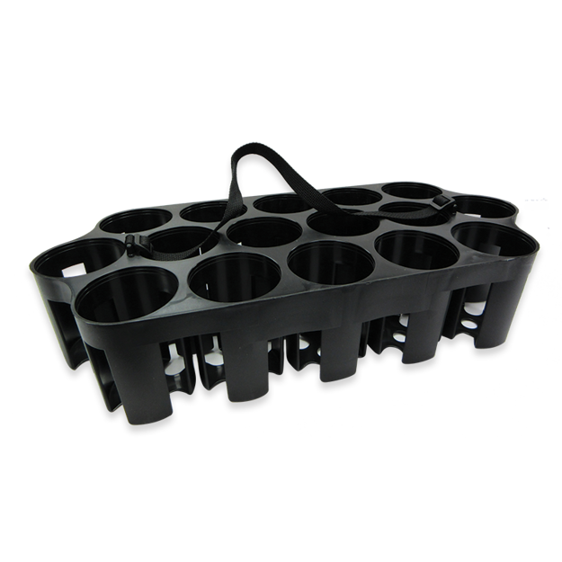 Picture of Water Bottle Carrier for 16 Bottles Black FI-5130